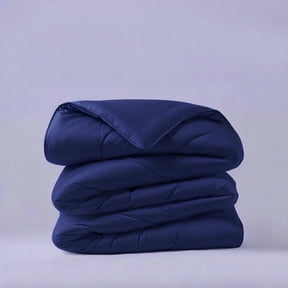 1PC Luxury Bedding Comforter Marshmallow, Breathable Cool Sleep, Lightweight for All Seasons, Machine Washable, Pillowcases Not Included.(Blue & Twin)