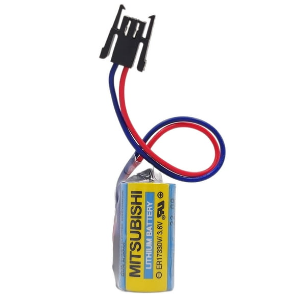 1PC MR-BAT A6BAT ER17330V 3.6V PLC Battery Size 2/3A 3.6V Li-ion Battery