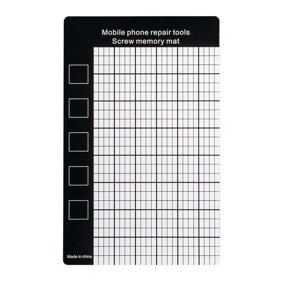 1PC Magnetic Screw Mat Memory Chart Work Pad Mobile Phone Repaired Tools 145 X 90mm Palm Size Hand Tool