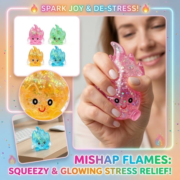 1PC Maltose Little Fire Man Decompression Tool Soft Slow Rebound Squeeze Tool for Daily Stress Relief Home Office Commute Use Relaxation Tool Random Color