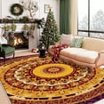 thumbnail image 1 of 4'x6' rug pad for carpet thick carpet for living room cute area rug fluffy area rug large area rug for living room, 1 of 10