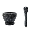 thumbnail image 1 of 1PC Manual Garlic Press Mortar and Pestle Set, Lightweight Spice Grinder for Garlic, Herbs, and Pills, Unbreakable Kitchen Grinding Bowl for Home Use, 1 of 9