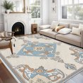 thumbnail image 1 of 4'x6' carpet for stairs non slip carpet runner for hallway area rug large checkered area rug living toom area rug, 1 of 10