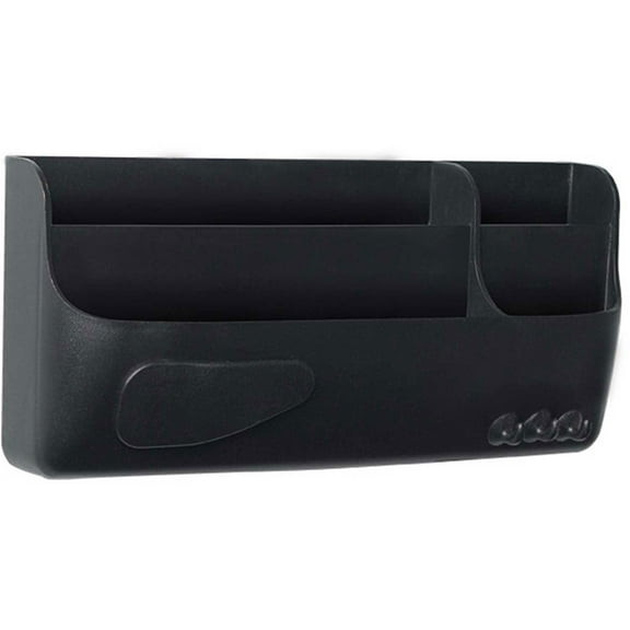 1PC MasterVision Magnetic SmartBox Organizer, 9 x 4, Black