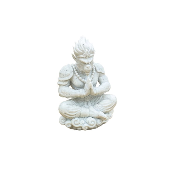1PC Meditating Monkey God Statue 3D Printing