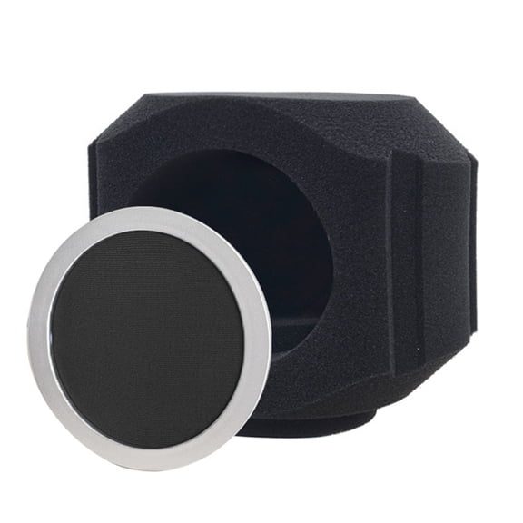 1PC Microphone Windshield Microphone Isolation Booth For Singers And Broadcasters Noise Dampening 1PC
