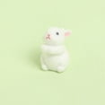 thumbnail image 1 of 1PC Mini Flocked Easter Bunny Decorations, Cute Mini Easter Bunny Figures, Miniature Rabbit for Landscape Ornaments, Party Favors Gifts Home Office Table Decor, 1 of 6