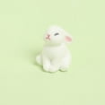 thumbnail image 1 of 1PC Mini Flocked Easter Bunny Decorations, Cute Mini Easter Bunny Figures, Miniature Rabbit for Landscape Ornaments, Party Favors Gifts Home Office Table Decor, 1 of 8