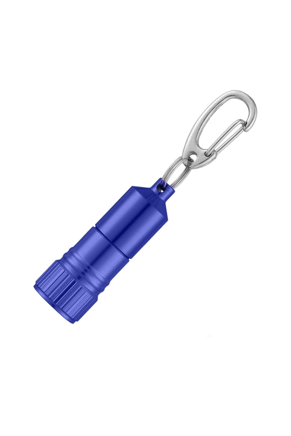 1PC Mini LED Flashlight, Waterproof Keychain Torch with Aluminum Body, Portable Everyday Carry Light for Camping Hiking Emergency