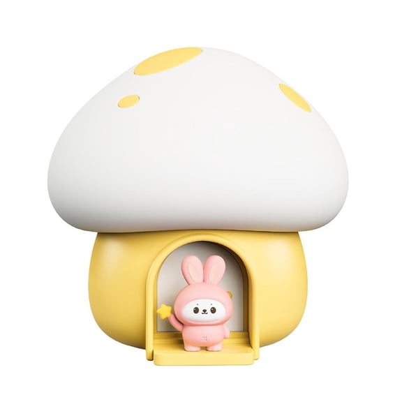 1PC Mini Little Night lamp Ornament Cartoon Animal Micro Landscape Car Decoration Interior Desktop Model Light Anime for Kids for lamp USB lamp Rechargeable Timer Cordless for lamp Automatic m