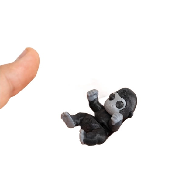 1PC Mini Monkey - 3D printing of keychain with movable joints