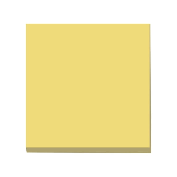 1PC Mini Sticky Note Post It Notes Adhesive Notes For Office Memo Yellow