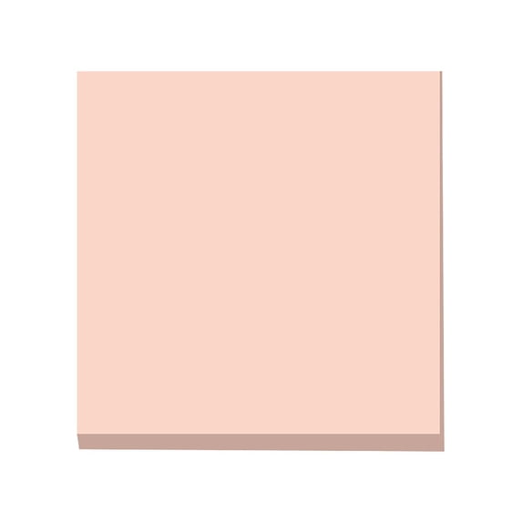 1PC Mini Sticky Note Post It Notes Memo Pad For Brainstorming Yellow