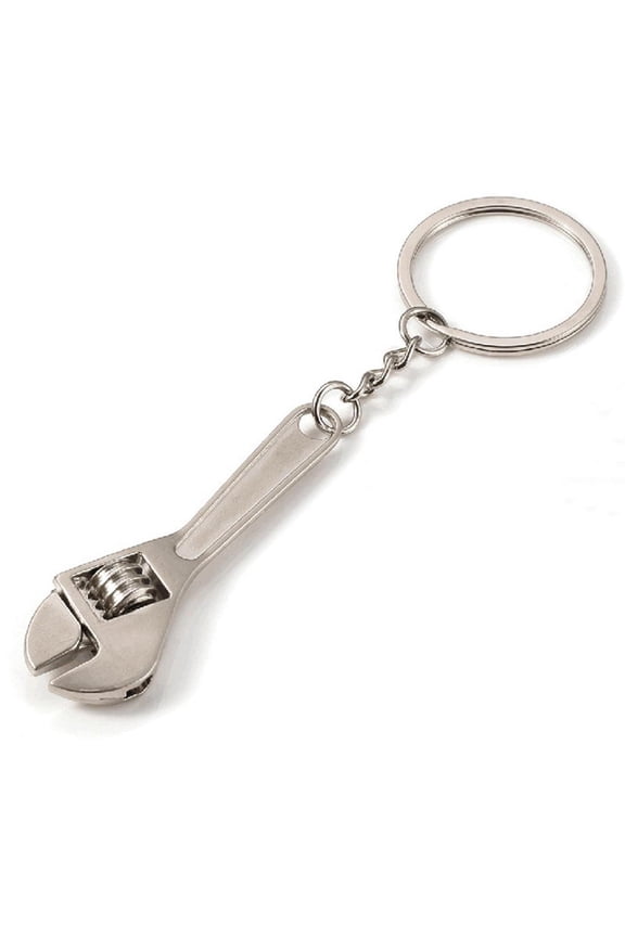 1PC Mini Wrench Keychain - Adjustable Spanner Tool, Portable Hand Tool, Universal Key Chain for DIY & Car Enthusiasts