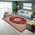thumbnail image 1 of 1PC Oriental Style Area Rug Local Carpet, Lightweight Washable Easy-to-Tidy Carpet Mat Festival Gift, Suitable for Living Room, Bedroom, Dining Room, Office, Foyer, Room Accessones, 1 of 10