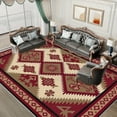 thumbnail image 1 of 4'x6' runner carpet carpet non slip grip area rug modern high pile area rug natural area rug, 1 of 7