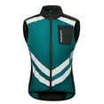thumbnail image 1 of 1PC Mountain Bike Cycling Reflective Vest, Water-Resistant Skin-Fit Sleeveless Jacket for Outdoor Rides, High-Visibility Biking Vest with Zipper & Pocket, 1 of 8
