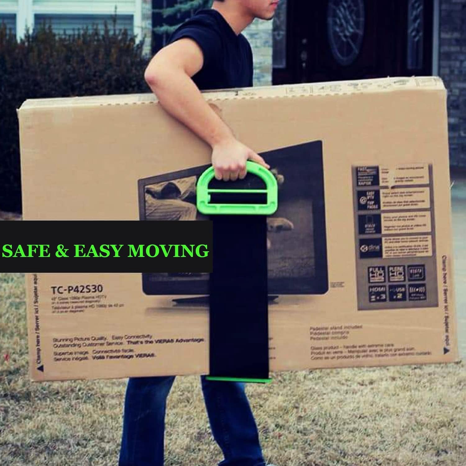 1PC Moving Belt, Single or Two-Person Retractable Carrying Straps with ...