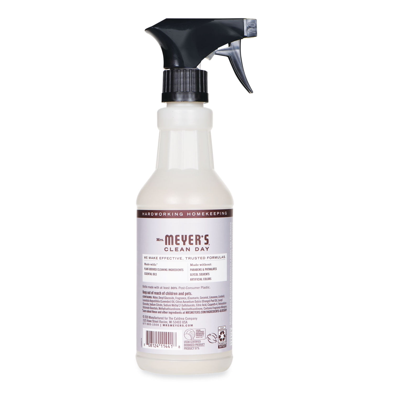 1PC Mrs Meyers Multi Purpose Cleaner, Lavender Scent, 16 oz Spray