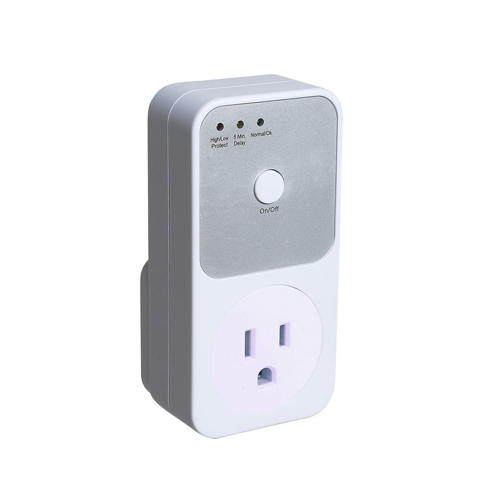 1PC Multi-func Refrigerator Voltage Protector Socket Switch Automatic Power Surge ProtectionWashing Refrigerator Protect 110V