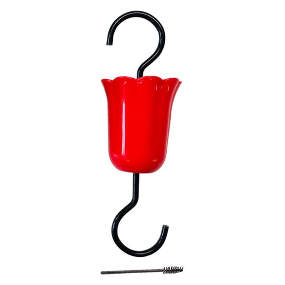 1PC Multifunctional Hooks Hanger Ant Guard Moats For Feeder Flower Insect Moat For Wild Bird Feeder With Brushes Sturdy And Leakproof