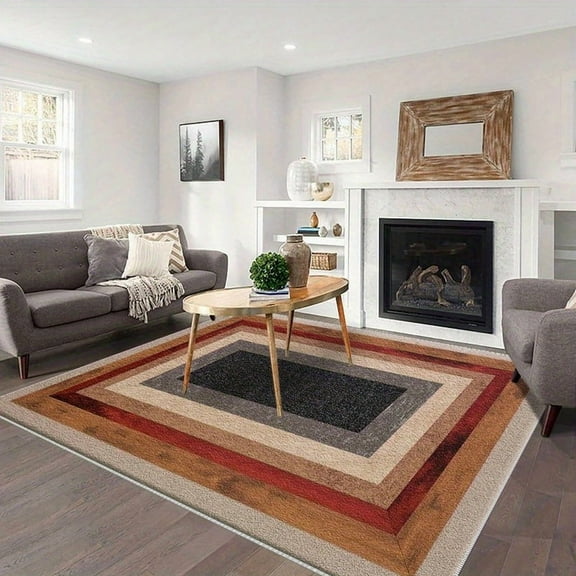 6.5'x10' area rug indoor carpet boho area rug washable non slip carpet roll christmas rugs for living room