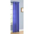 thumbnail image 1 of 1PC NANCY ROYAL SEMI SHEER PANEL GROMMET TOP SHEER CURTAIN WINDOW DRAPE DÉCOR HOMME SIZE 55" WIDE X 84" LENGTH, 1 of 1