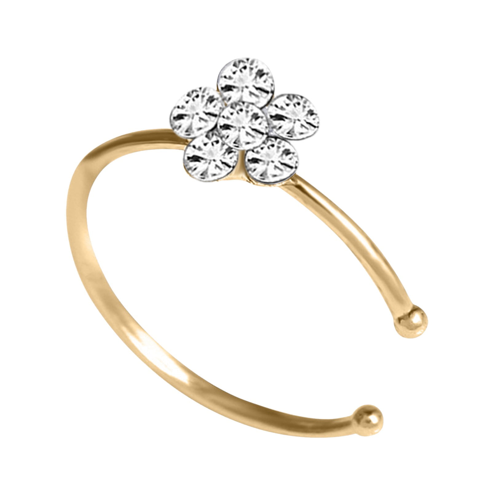 1PC Nail Drill Ring Point Ring Rings Nose C Shaped Nose Nose Nose False