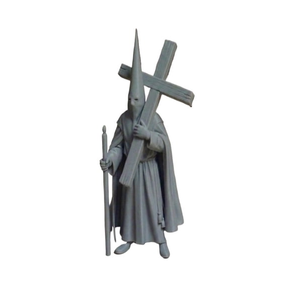 1PC Nazarene Statue with Cross 3D Printing