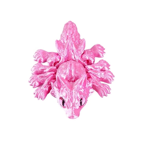 1PC New 3D Printed Wolf Decoration Figurines Creative Tarantula Spider Joint Movable Animal Home Desktop 3D Ornaments Crafts