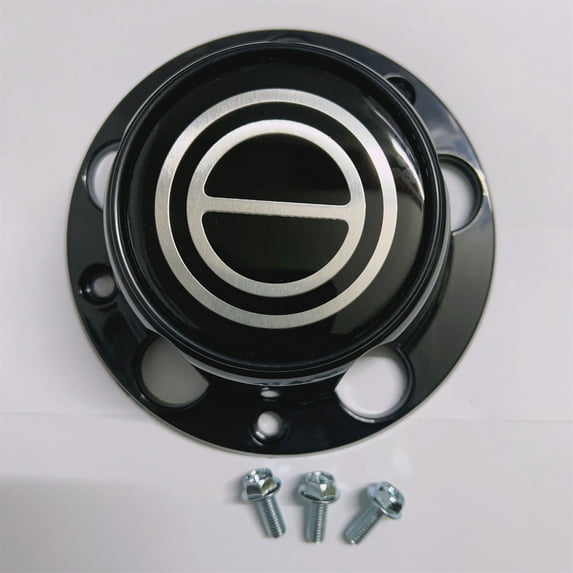 1PC New Custom 7 1/8 Inch 180mm Black Plastic Hubcaps for F150 Bronco Van 1980-1996 Car Truck Rim Wheel Hub Center Cap Hubcap Cover 201782RD