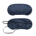 thumbnail image 1 of 1PC New Pure Silk Sleep Mask,100% Real Natural Pure Silk Eye Masks with Scalable Strap for Sleeping, Mulberry Silk Eye Sleep Shade Cover, Block Light Reduces Puffy Eyes，Traveling Gift (navy blue), 1 of 9