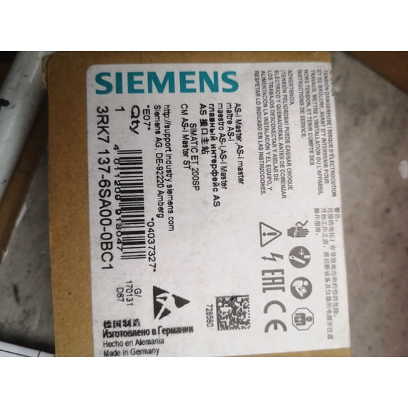 1PC New Sealed 3RK7137-6SA00-0BC1 PLC Module Fast Shipping