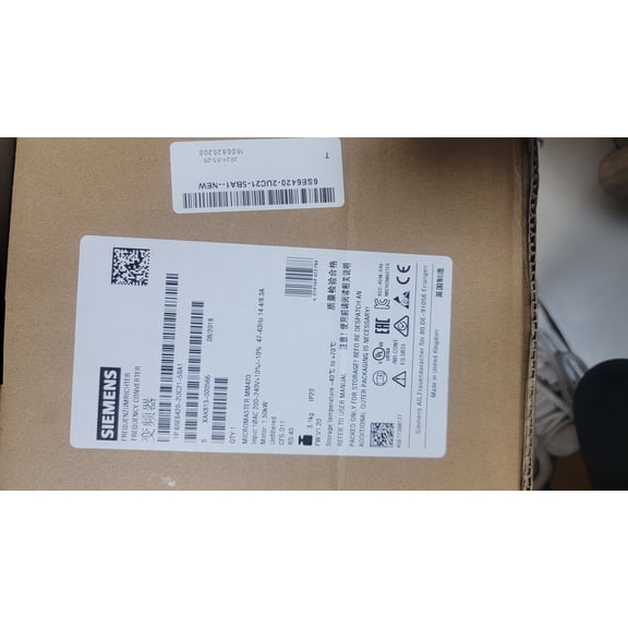 1PC New Sealed 6SE6420-2UC21-5BA1 Fast Shipping with Warranty
