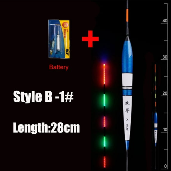 1PC New Slip Drift Tube Electronic Indicator Fishing Lure Bite Alarm Floats Bobbers Light Stick Floats STYLE B- 1