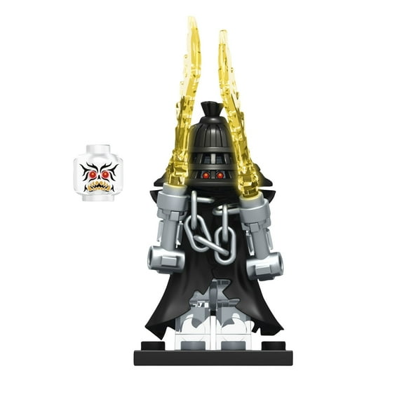 1PC Ninja Building Blocks Minifigure Set 1.77Inch Ninja Character Action Figures Model Creative Collection Toy Set for Kids, Boys,and Enthusiasts(D)