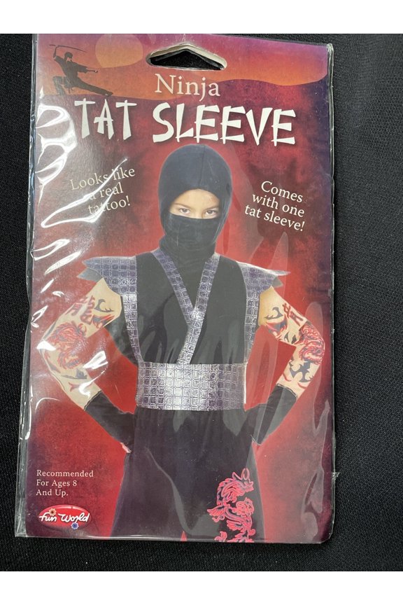 1PC Ninja Tattoo Sleeve Seamless Armguard Sun Protection Cover  Ice Arm Sleeve