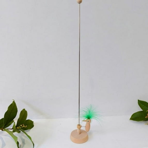 1PC Nodding Woodpecker Stress-relieving Trinket, Cebalnir Funny Woodpecker Poles Vintage Retro Classic Toy Wood Toy Sliding Kids Toy Gift