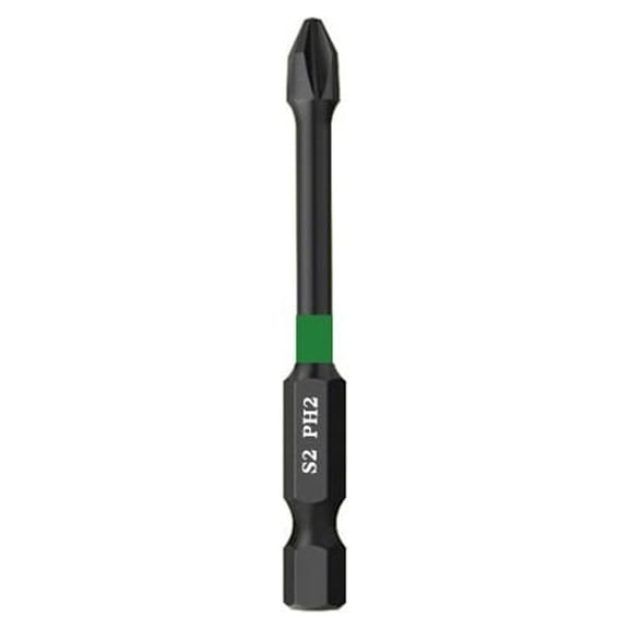 1PC Non-Slip Cross Screwdriver Bits Magnetic PH2 Special Batch Head Driver Electric Hand Drill Hex Shank Screwdriver, 65mm