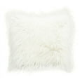 thumbnail image 1 of 1PC Nordic Posh Style Of Home Decor With Super Soft Plush Faux Fur Throw Square Pillow, 1 of 7