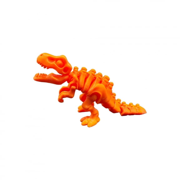 1PC ORANGER 13CM 3D Printed Tyrannosaurus Rex One-Piece Jointed Articulated - Popular Creative Model Dinosaur Tyrannosaurus Rex