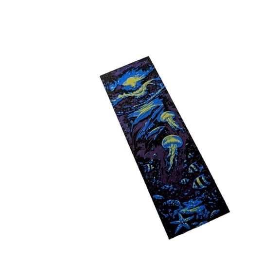 1PC Ocean Sunset Bookmark 3D Printing