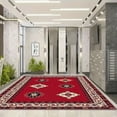 thumbnail image 1 of 6.5'x10' bedroom carpet carpet for dining room table area rug non slip gothic area rug plaid area rug, 1 of 10