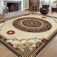 thumbnail image 1 of 5'x7' carpet runner carpet rug low pile area rug machine washable area rug soalmost area rug, 1 of 10