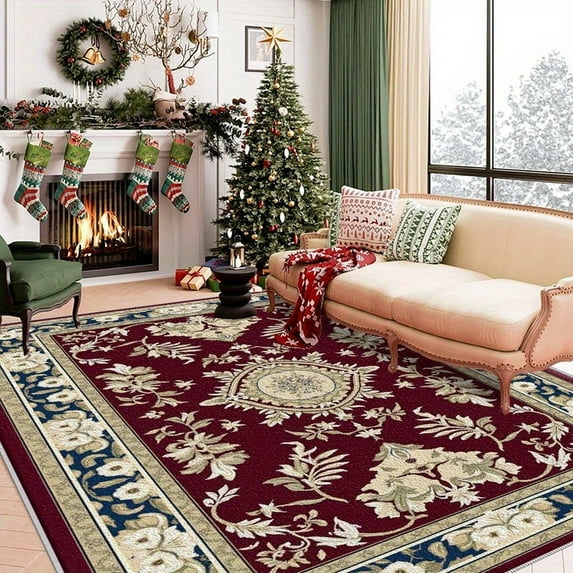 5'x7' boho carpet carpet slip grip area rug bedroom area rug bedroom under queen bed indoor area rug