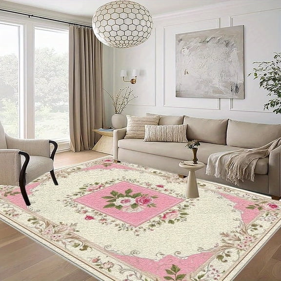5.3'x7.5' thick carpet for living room large carpet for bedroom area rug bedroom under queen bed area rug non slip octagon area rug