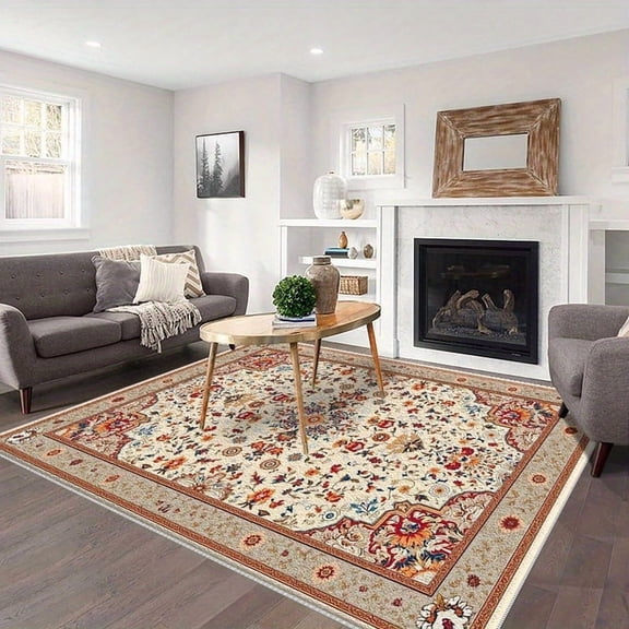 5.3'x7.5' dining room rug area rug farmhouse farmhouse rug aesthetic area rug desk chair mat for carpet