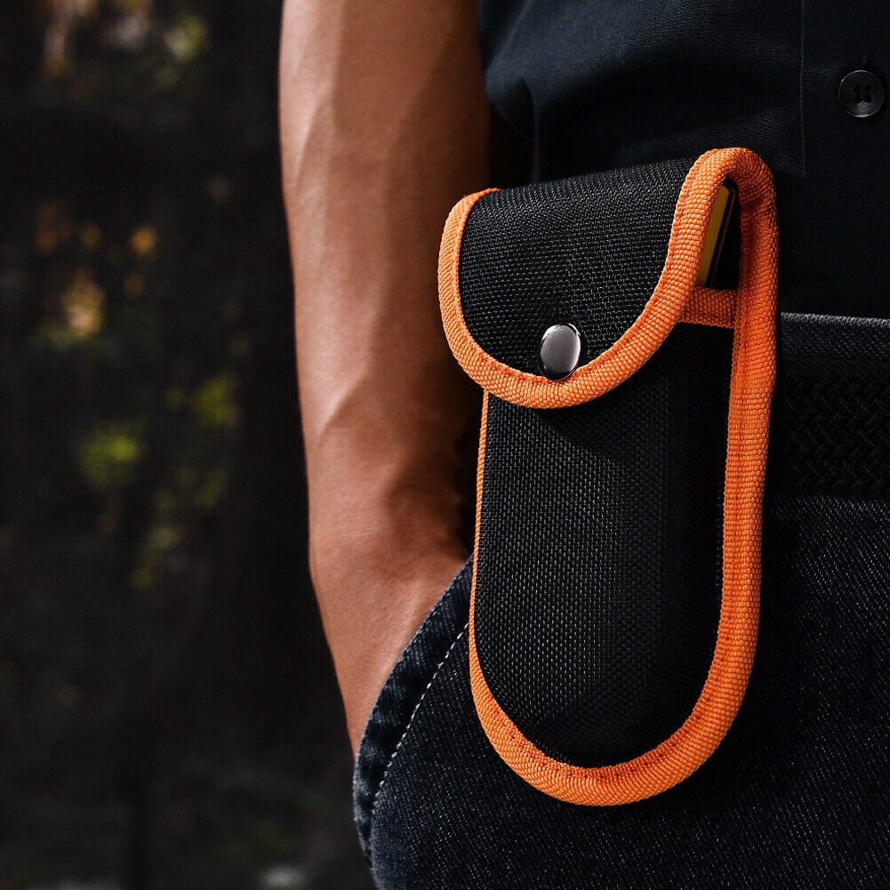 1PC Oxford Cloth Black Belt Sheath Pouch Case for Folding Knife or ...