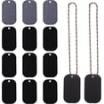 thumbnail image 1 of 1PC PH Acrylic Blanks Ornament Blanks Rectangle Keychain Blanks for Engraving Present Black DIY, 1 of 9