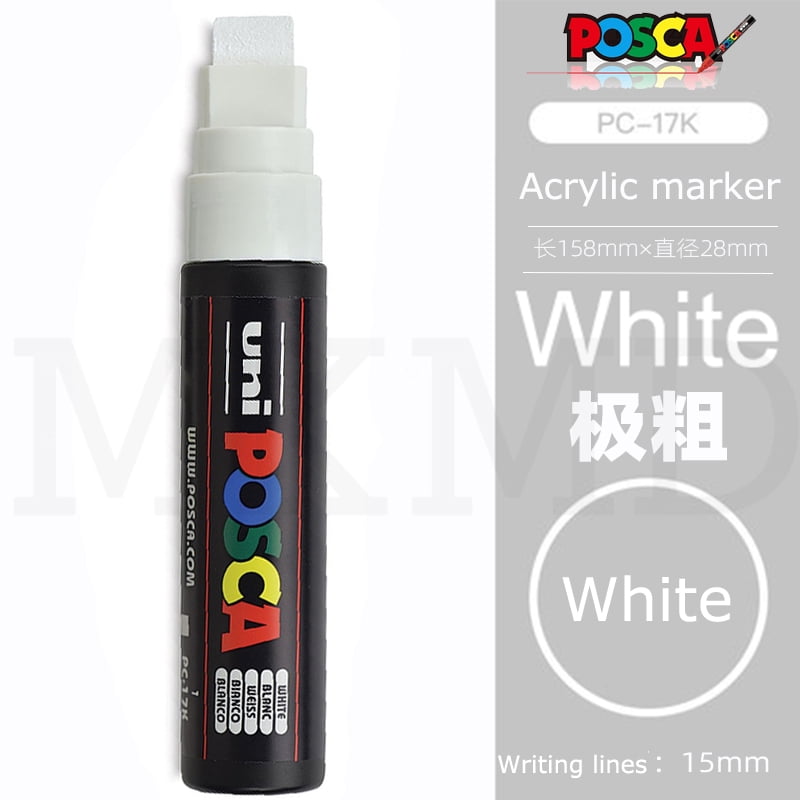 1PC POSCA Plumones PC17k Paint Marker Pen Big Thick Head Pop Poster